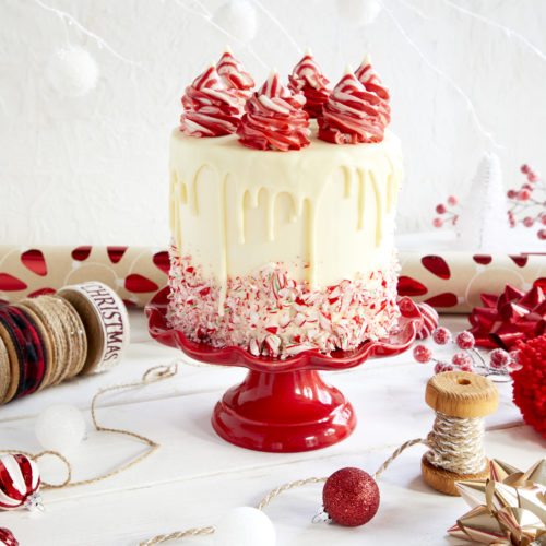 peppermint swiss meringue buttercream