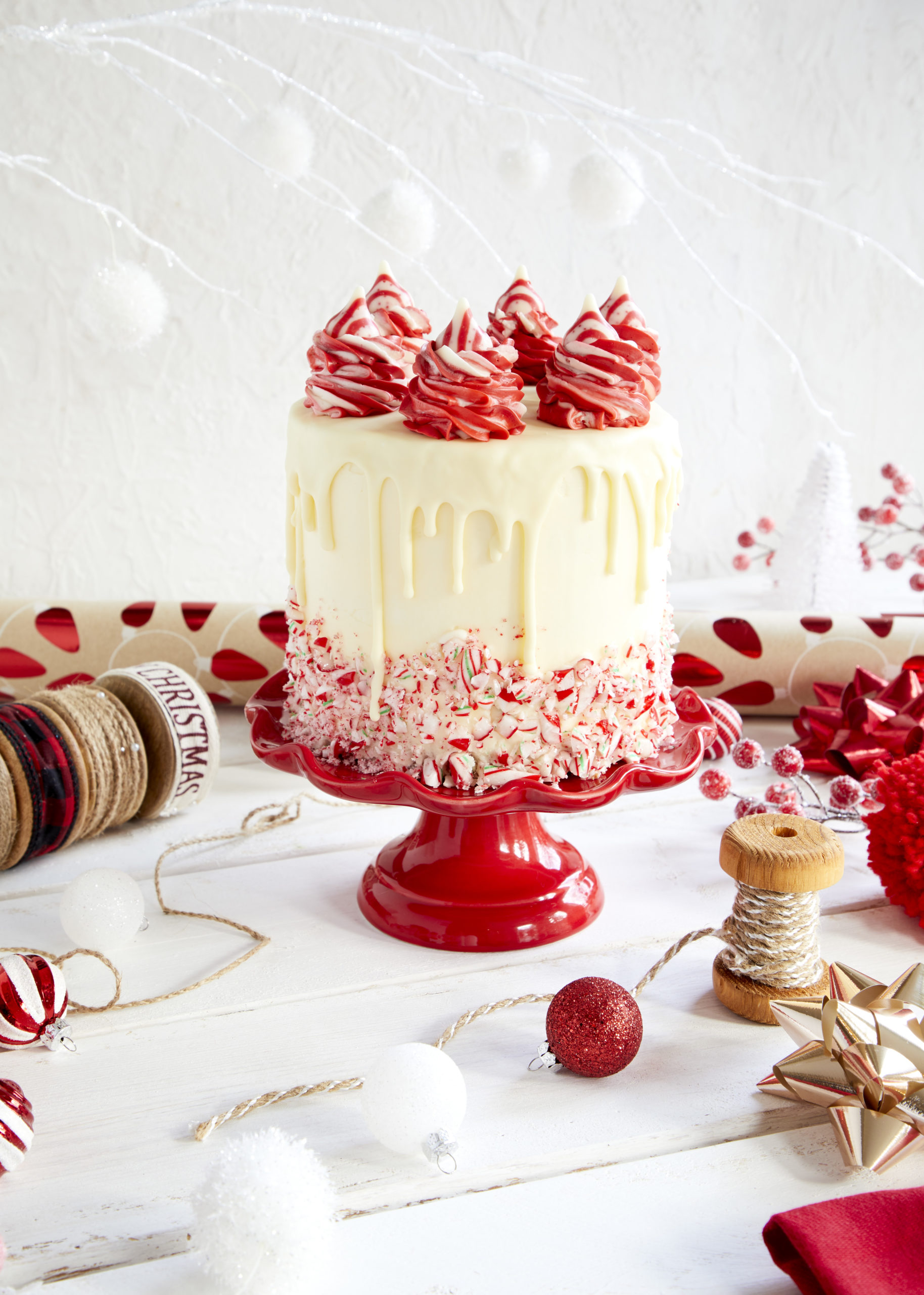 peppermint swiss meringue buttercream