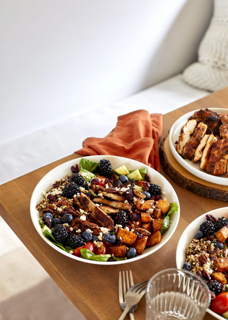 Chicken Salad Grain Bowls