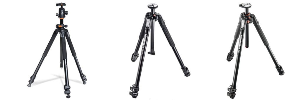 vanguard tripod + 2 manfrotto tripods