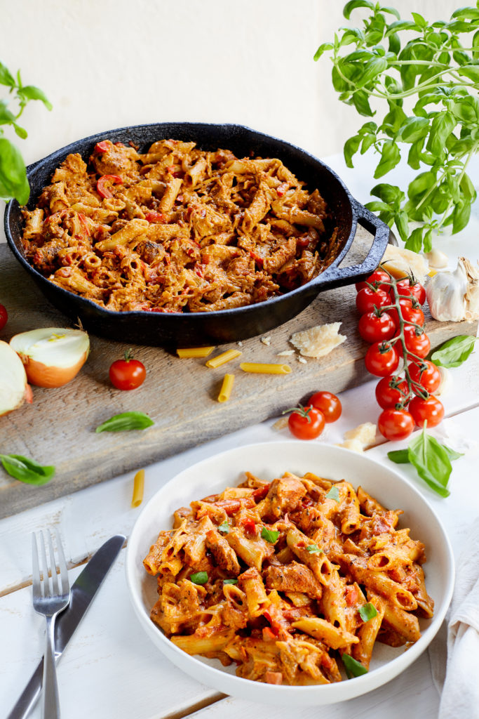 one pot cajun chicken pasta